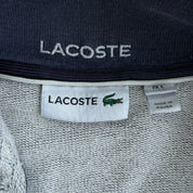 J- Vintage Lacoste Embroidered Logo Quarter Zip Crewneck - L