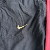 J- Vintage '90s Nike Embroidered Swoosh & Logo Removable Sleeves Zip up Lightweight Jacket - L