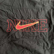 J- Vintage '90s Nike Embroidered Swoosh & Logo Removable Sleeves Zip up Lightweight Jacket - L