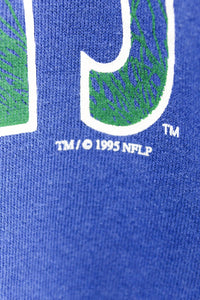 Vintage 95' New England Patriots Football Crewneck