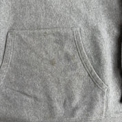 J- Vintage Nike Center Swoosh Embroidered Grey Hoodie - XL