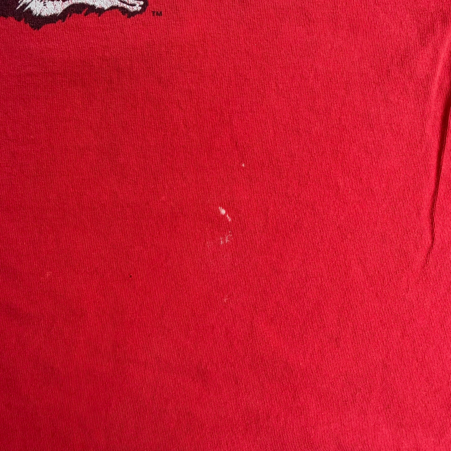 J- Vintage University Of New Mexico Lobos Logo Graphic Logo 7 Tee - XL
