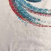 J- Vintage 90s Prince Tennis Racket & Ball Graphic Made In USA Single Stitch Tee - L