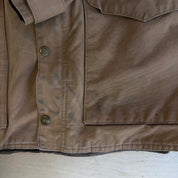 J- Vintage '07 Shaefer Outfitter Calgary Stampede Blanket Lined Made In USA Canvas Jacket - M