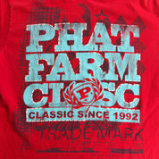 J- Vintage Phat Farm Text & Graphic Tee - M
