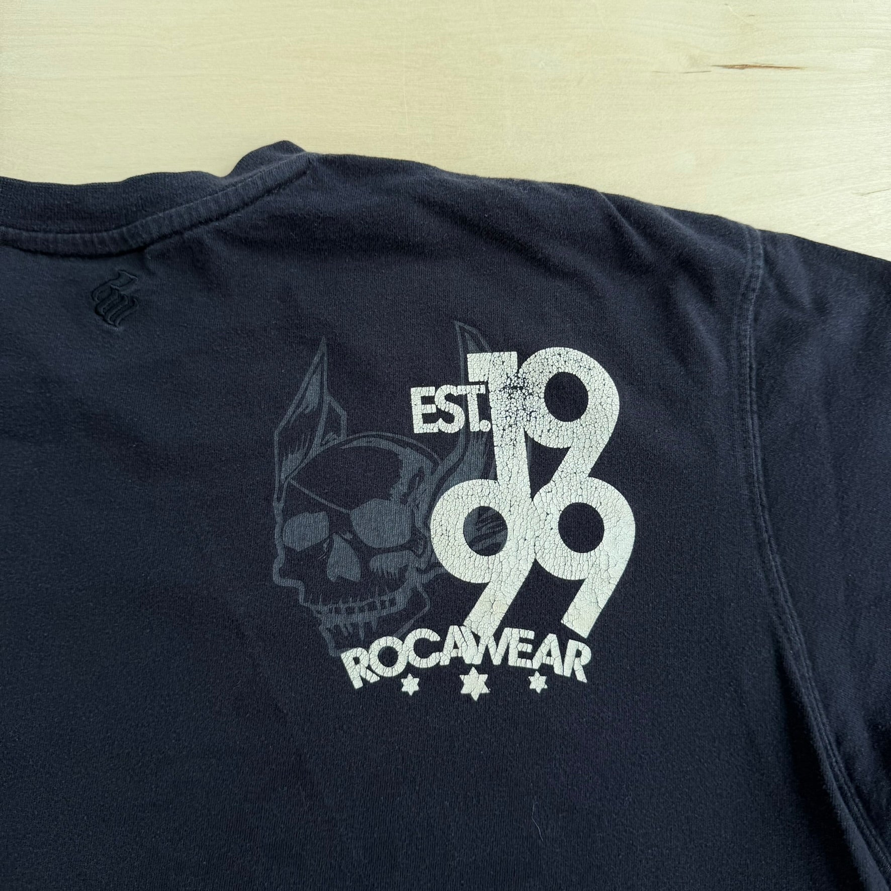J- Vintage Y2K Rocawear Takers & Makers Text & Graphic Tee - L (fits XL)