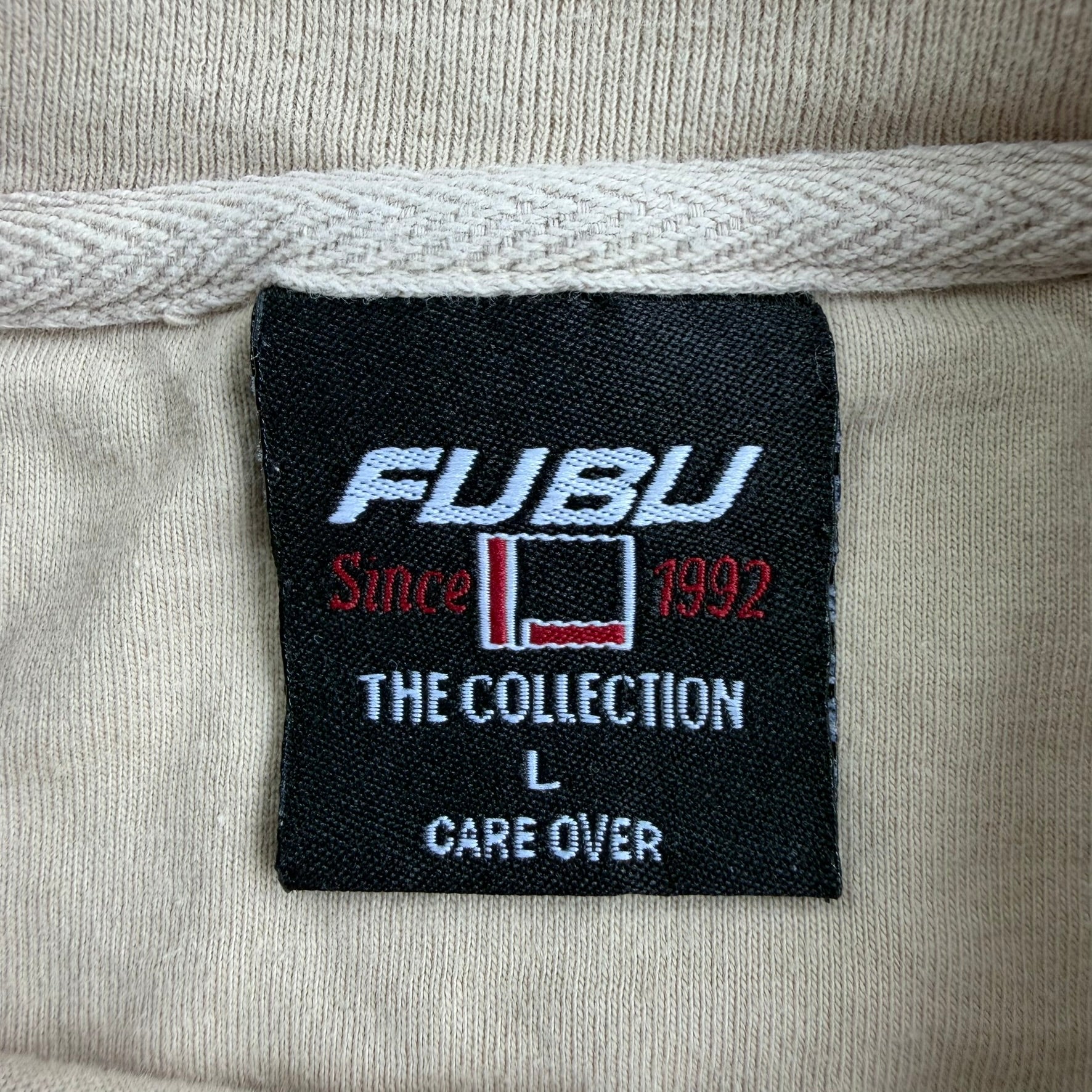 J- Vintage Y2K Fubu Jeans Text Graphic Tee - L