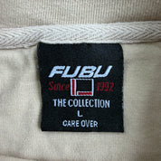 J- Vintage Y2K Fubu Jeans Text Graphic Tee - L