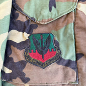 J- Vintage '84 U.S. Air Force M81 Woodland M65 Field Jacket - M