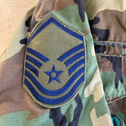 J- Vintage '84 U.S. Air Force M81 Woodland M65 Field Jacket - M