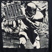 J- Vintage Los Angeles Raiders NFL Graphic & Logo Crewneck - L