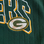 J- Vintage Green Bay Packers NFL Starter Embroidered Logo & Text Crewneck - XL