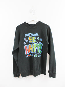 Vintage Be Happy! Crewneck
