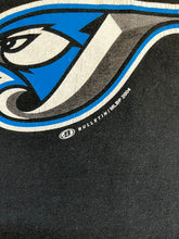 Load image into Gallery viewer, D- Vintage 2004 Toronto Blue Jays MLB Bulletin Logo Ringer Tee
