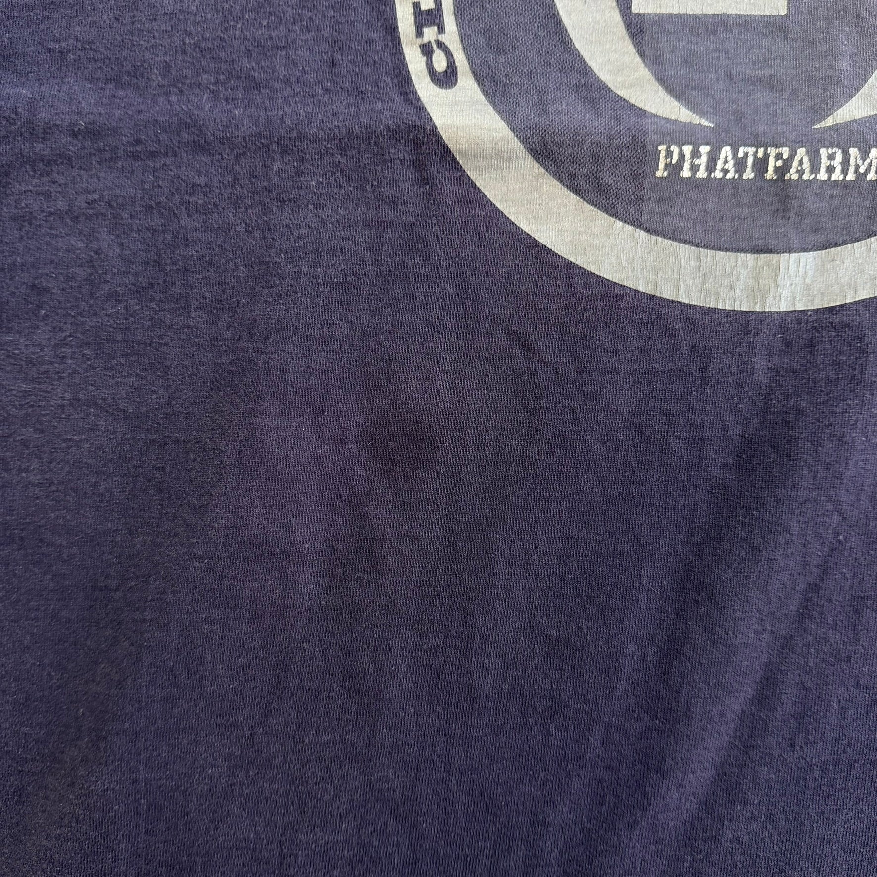 J- Vintage 90s Phat Farm Logo Graphic Made In USA Tee - XL