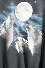 Load image into Gallery viewer, Wolves &amp; Moon Graphic Crewneck
