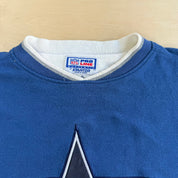 J- Vintage Dallas Cowboys NFL Starter Embroidered Logo Crewneck - XL