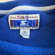 J- Vintage Detroit Lions NFL Starter Embroidered Logo & Text Crewneck - XL