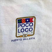 J- Vintage '87 Poco Loco Club Puerto Vallarta Graphic Single Stitch Tee - L