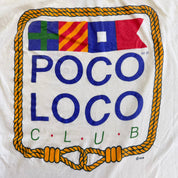 J- Vintage '87 Poco Loco Club Puerto Vallarta Graphic Single Stitch Tee - L