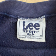 J- Vintage '98 New England Patriots NFL Lee Logo & Text Made In USA Crewneck - XL (fits L)