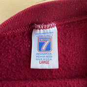J- Vintage Washington Commanders NFL Logo 7 Logo & Text Made In USA Crewneck - L