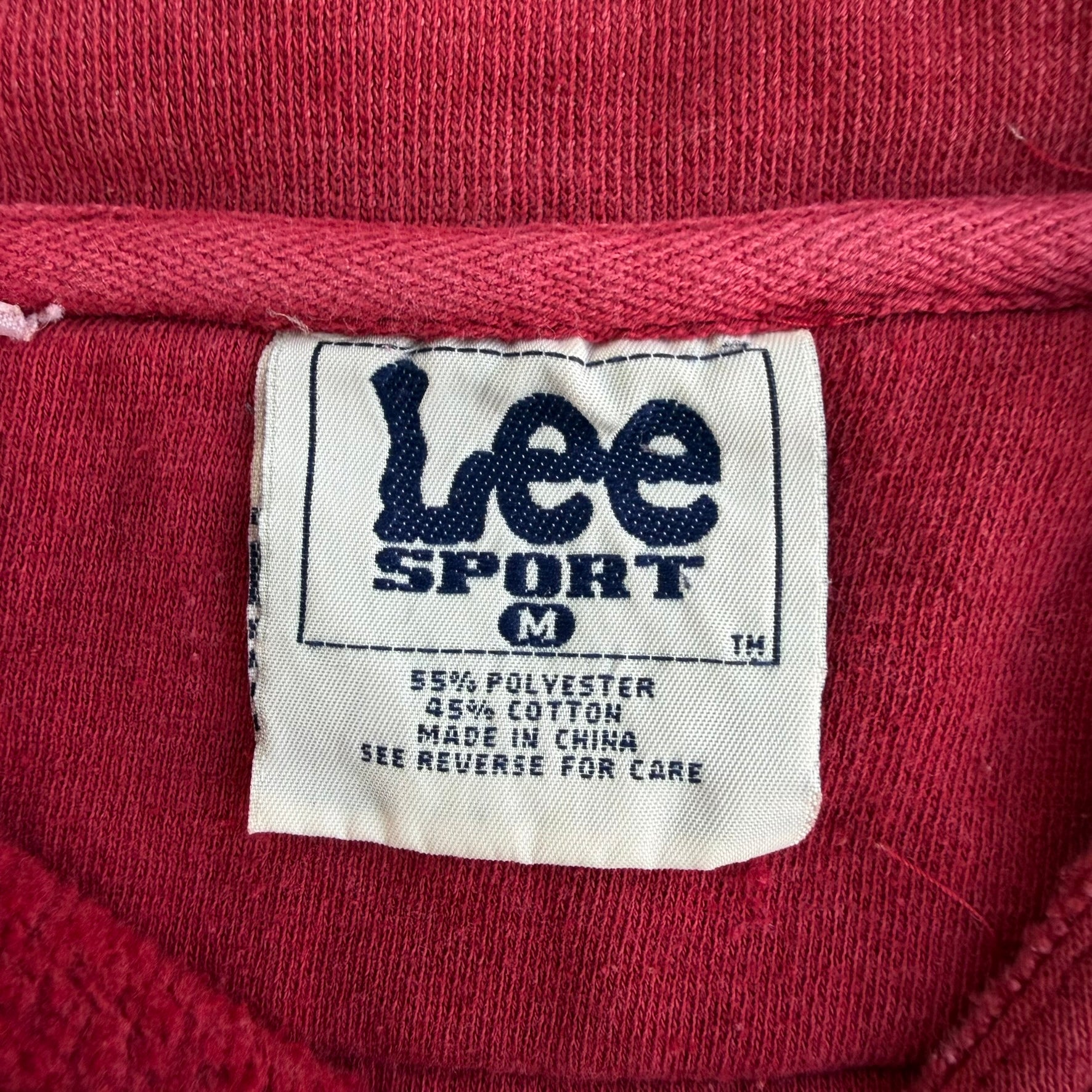 J- Vintage San Francisco 49ers NFL Lee Embroidered Logo & Text Crewneck - M