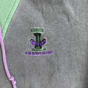 J- Vintage  90s Izod Embroidered Text Choice Of Champions Anorak Pullover Hoodie - M