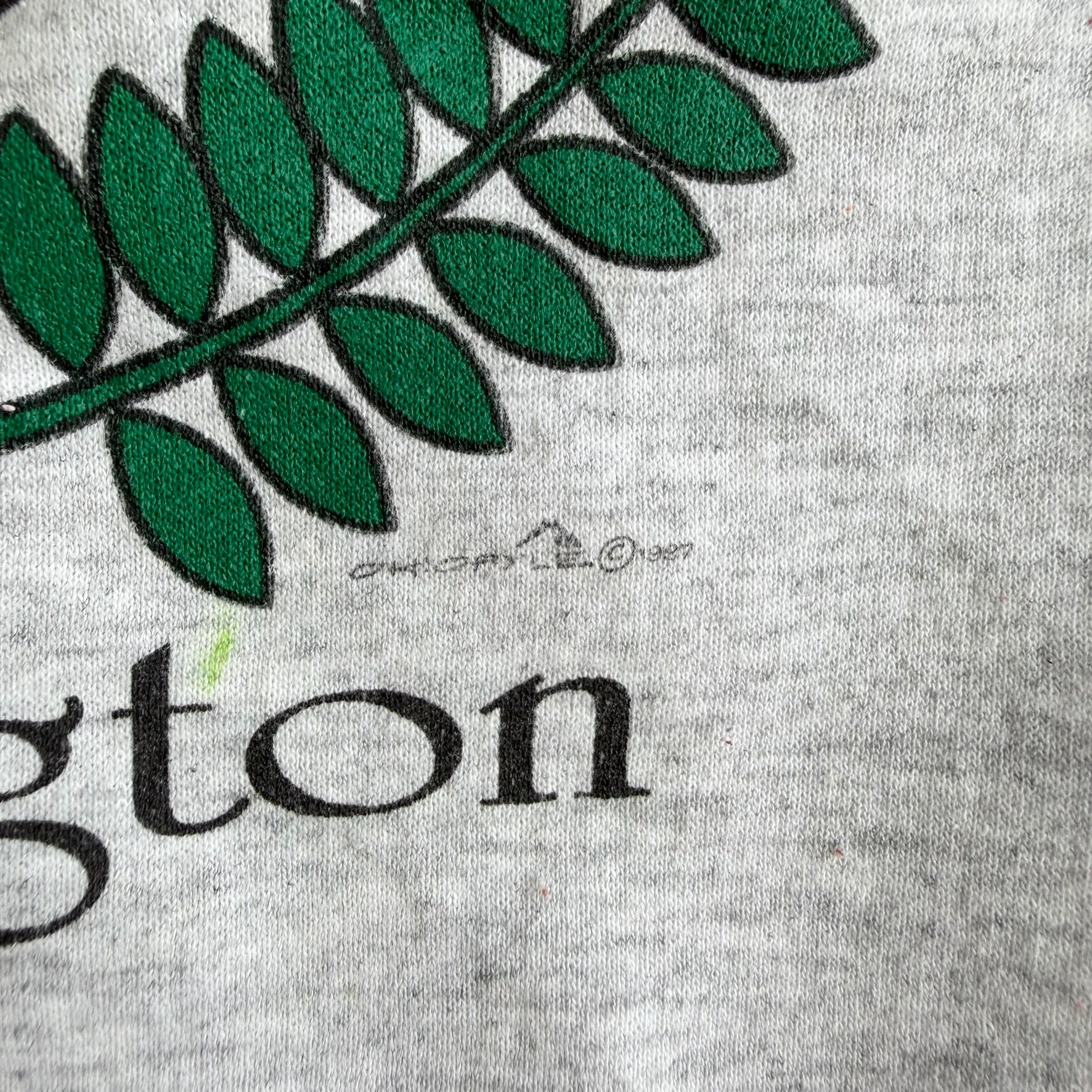 J- Vintage '87 The Seal Of George Washington Bellingham Washington Graphic Crewneck - XL