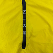 J- Vintage Nike 90s Text Half Zip Lightweight Jacket - M