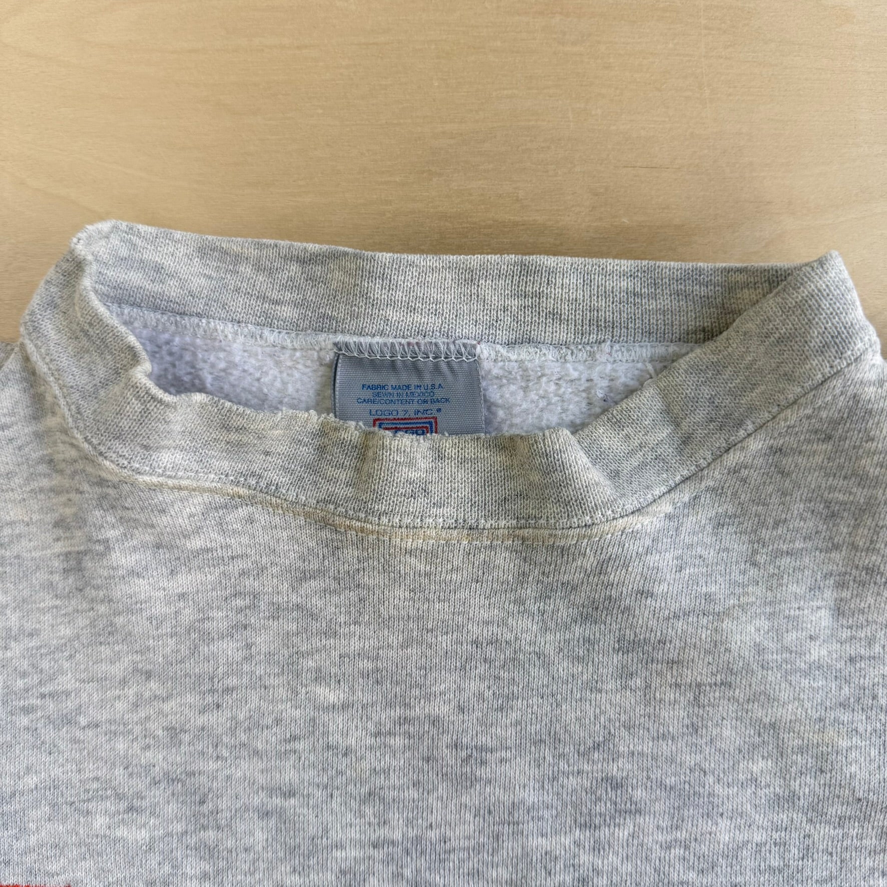 J- Vintage Miami Dolphins NFL Logo 7 Embroidered Graphic Crewneck - L