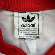 J- Vintage 90s Adidas Embroidered Logo Track Jacket - XL