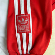 J- Vintage 90s Adidas Embroidered Logo Track Jacket - XL