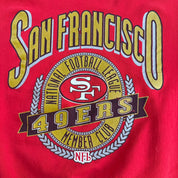 J- Vintage San Francisco 49ers NFL Nutmeg Logo Graphic Made In USA Crewneck - XL