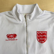 J- Vintage Umbro England Embroidered World Cup Winners 1986 Replica Track Jacket - L