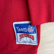 J- Vintage San Francisco 49ers NFL Nutmeg Logo Graphic Made In USA Crewneck - XL