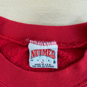 J- Vintage San Francisco 49ers NFL Nutmeg Logo Graphic Made In USA Crewneck - XL
