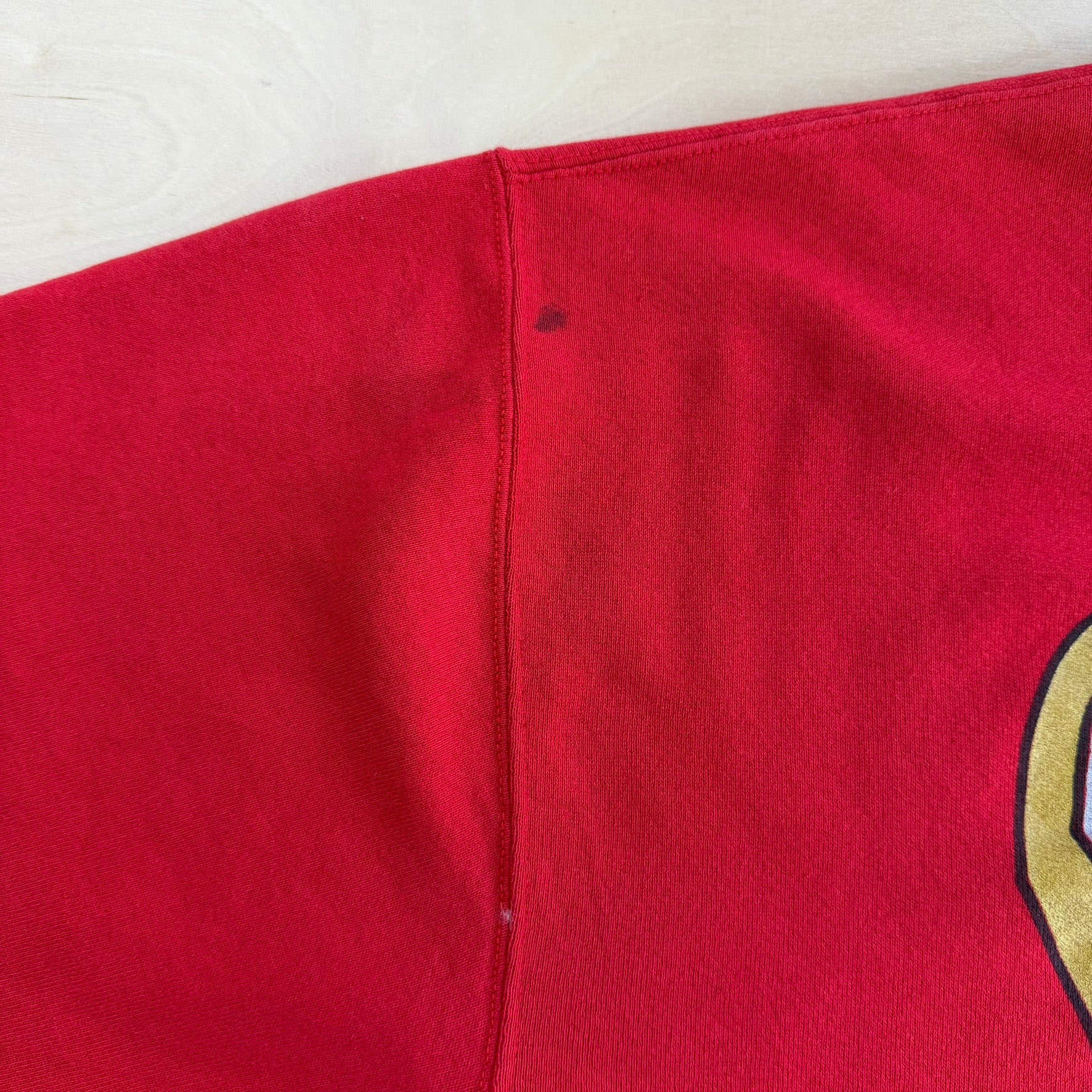 J- Vintage San Francisco 49ers NFL Nutmeg Logo Graphic Made In USA Crewneck - XL