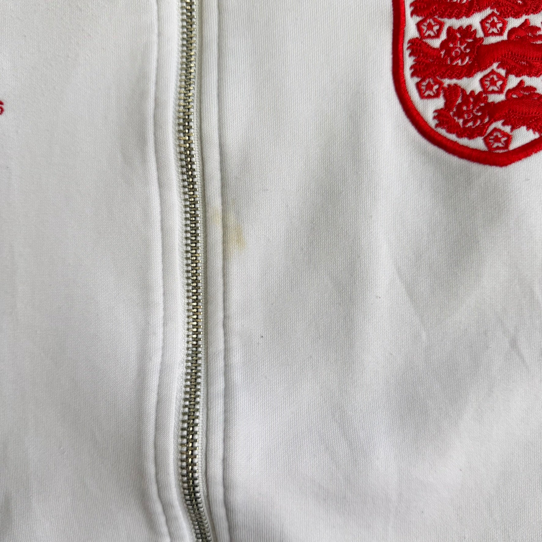 J- Vintage Umbro England Embroidered World Cup Winners 1986 Replica Track Jacket - L