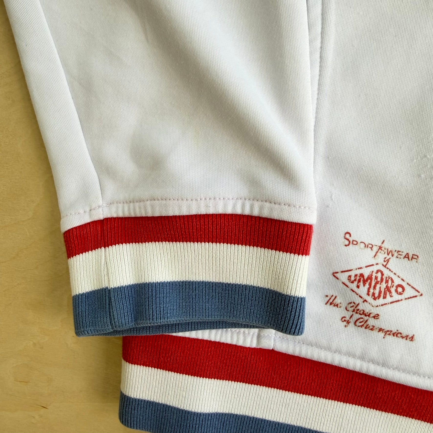 J- Vintage Umbro England Embroidered World Cup Winners 1986 Replica Track Jacket - L