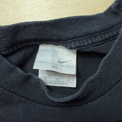 J- Vintage Nike Embroidered Text & Swoosh Graphic Tee - XL