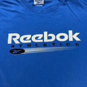 J- Vintage Reebok Athletic text & Graphic Tee - M