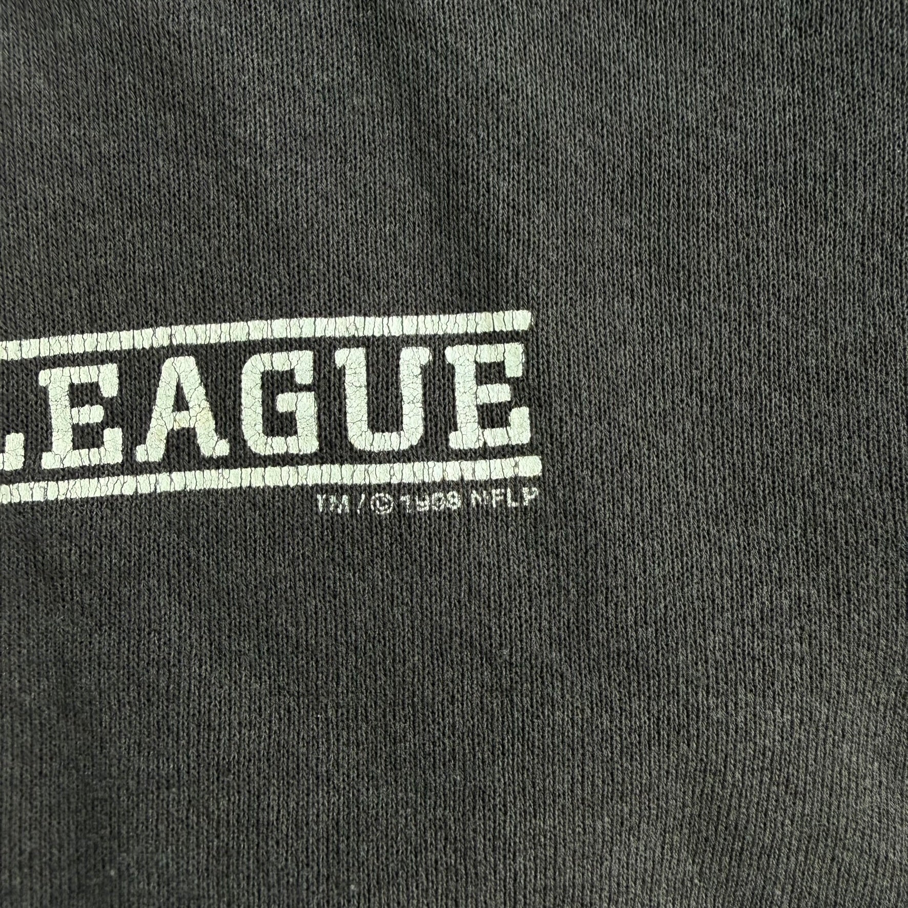 J- Vintage '98 Oakland Raiders NFL Graphic Text & Logo Crewneck - XL