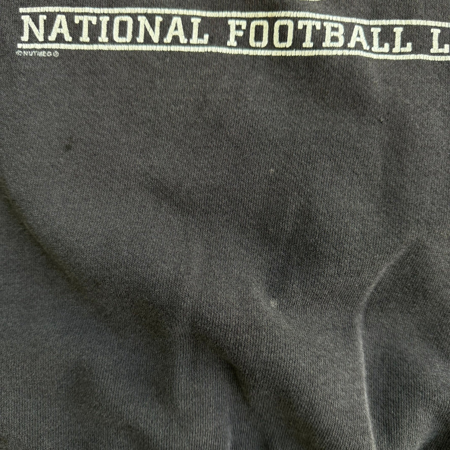 J- Vintage '98 Oakland Raiders NFL Graphic Text & Logo Crewneck - XL