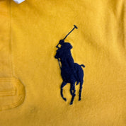 J- Vintage 2010s Polo RL Text & Embroidered Patch Rugby Shirt - L