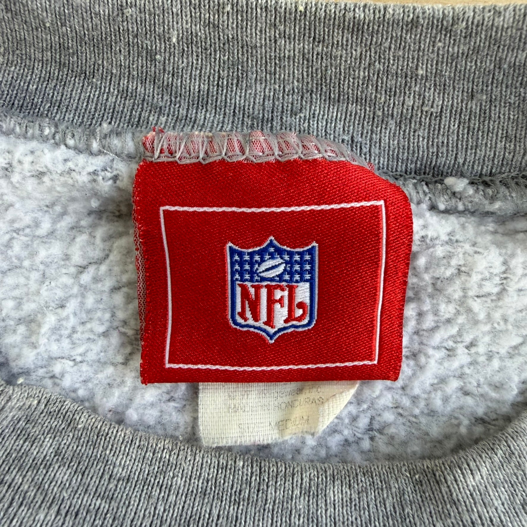 J- Vintage '04 Pittsburgh Steelers NFL Division Champions Graphic Crewneck - M