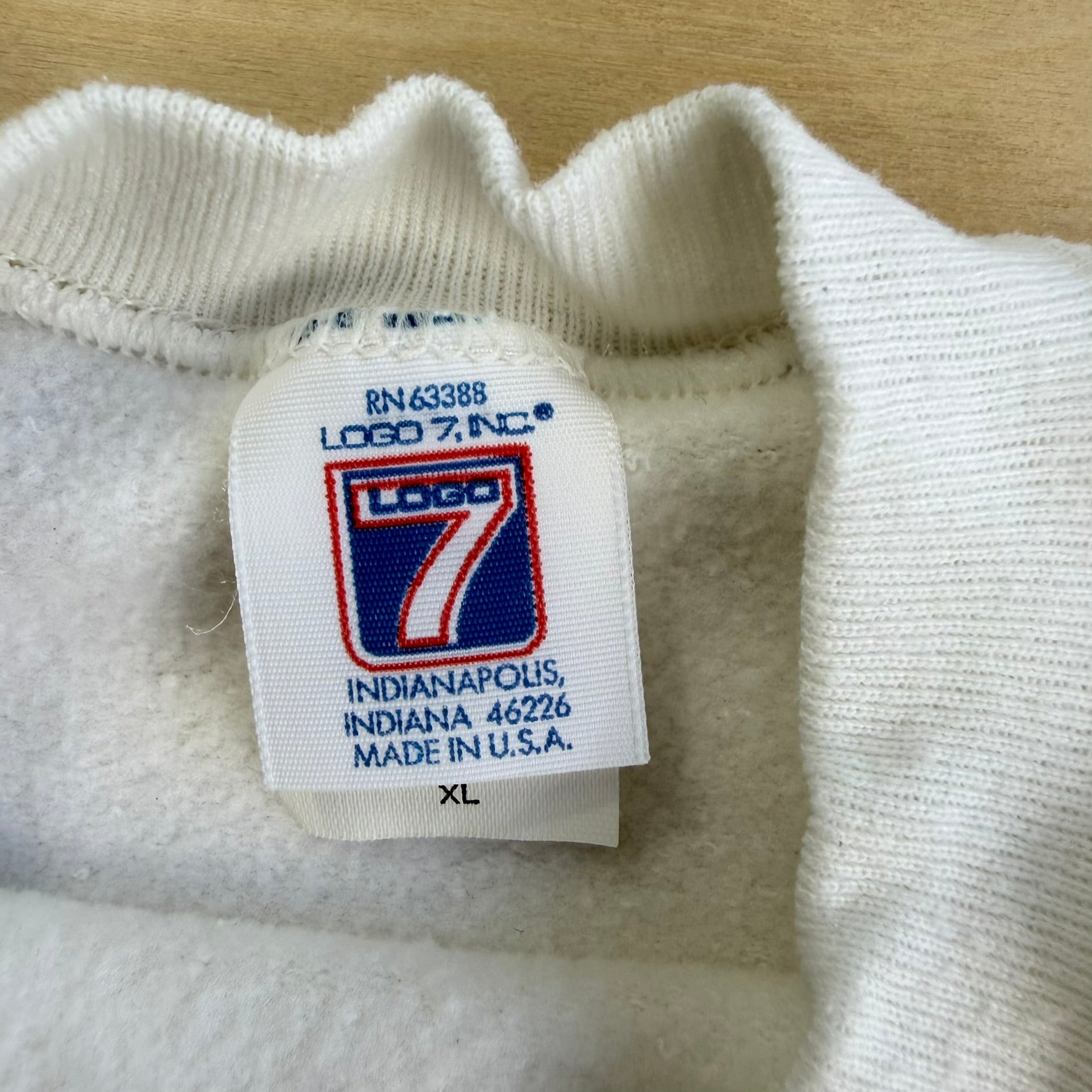 J- Vintage '89 San Francisco Giants MLB World Series Champions Graphic Logo 7 Made In USA Crewneck - XL (fits L)
