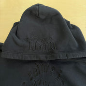 J- Vintage Diesel The Future Is Here Now Embroidered Swirl Hoodie - L