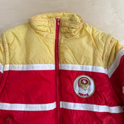 Vintage 90s Youth San Francisco 49ers NFL Removable Sleeves Winter Jacket - 16 (fits Youth S)
