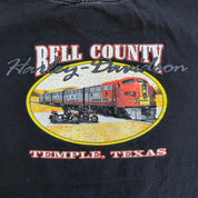 J- Vintage '98 Harley Davidson Temple Texas Graphic Made In USA Single Stitch Tee - XL